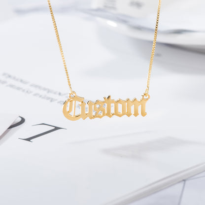 Classic Custom Name Necklace N038