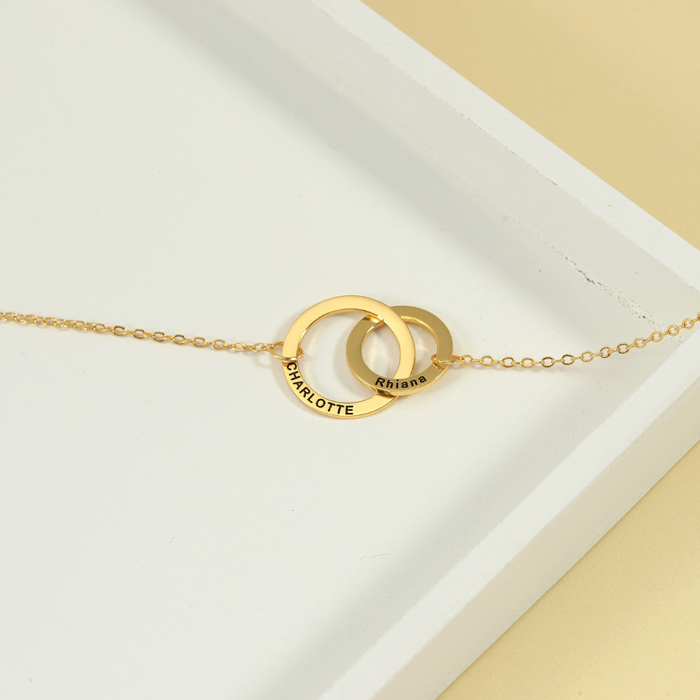 Ethereal Harmony Interlock Necklace