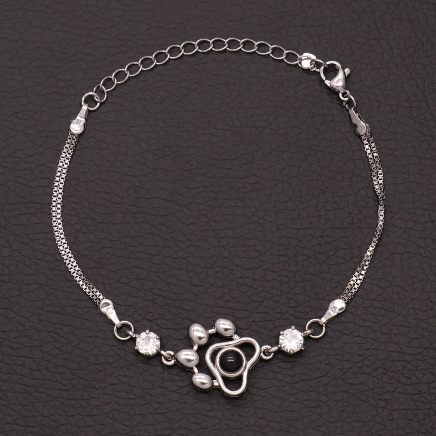 Sparkling Paw Shape Projection Bracelet