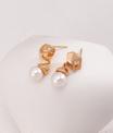 Saphira Pearl Drop Earring