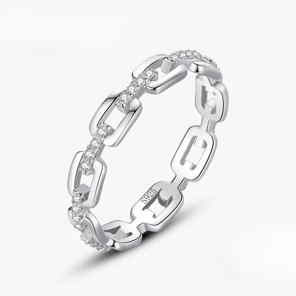 Celestial Chain Stacking Ring