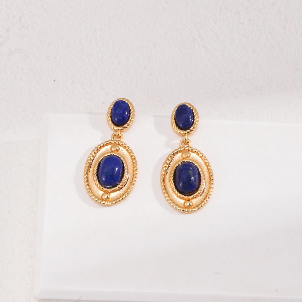 Kyra Lapis Lazuli Earring