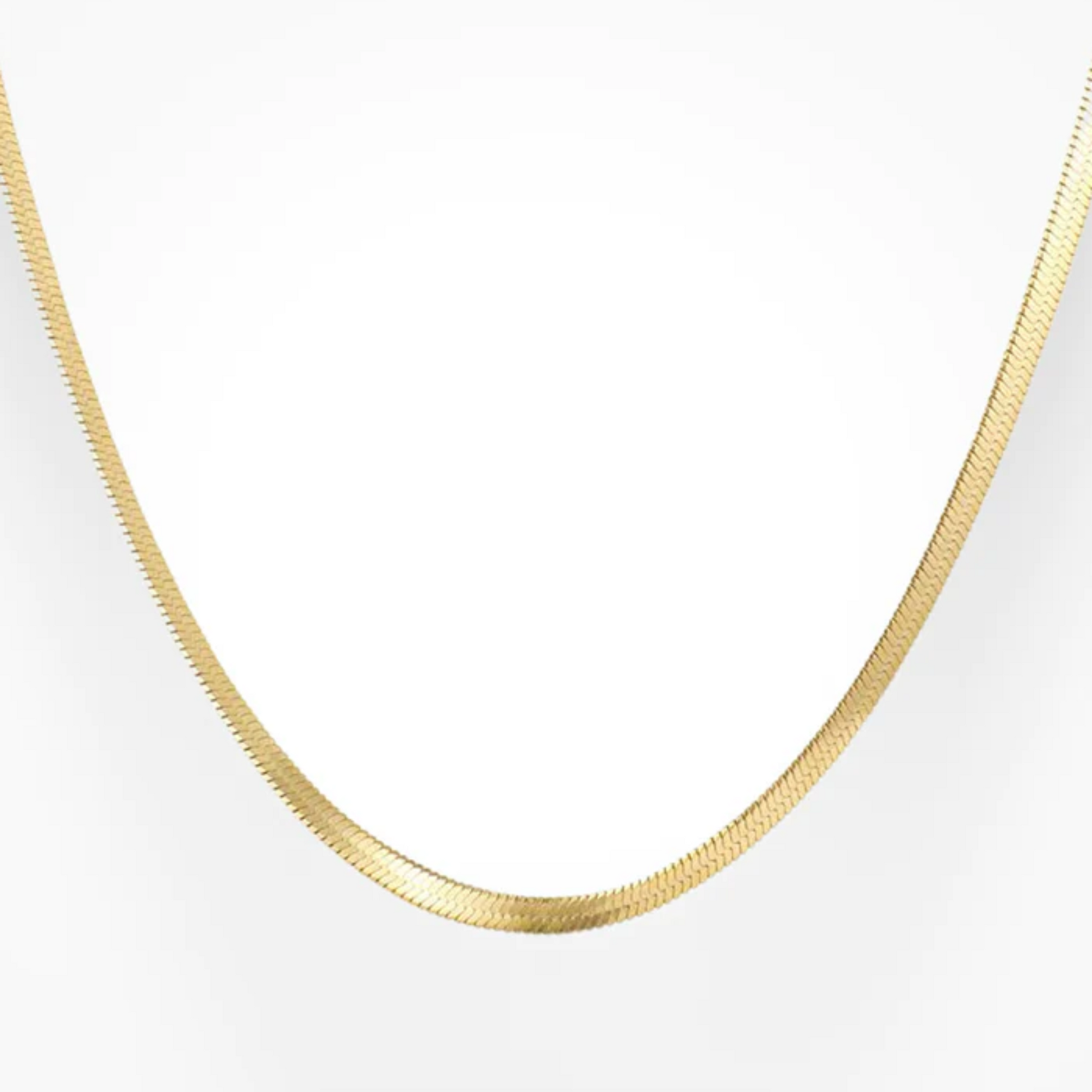 18K Gold Snake Necklace