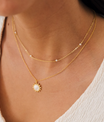 Love Me Like You Do Pearl Chain Necklace