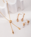 Saphira Pearl Drop Earring