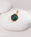 Aria Malachite Pendant Necklace