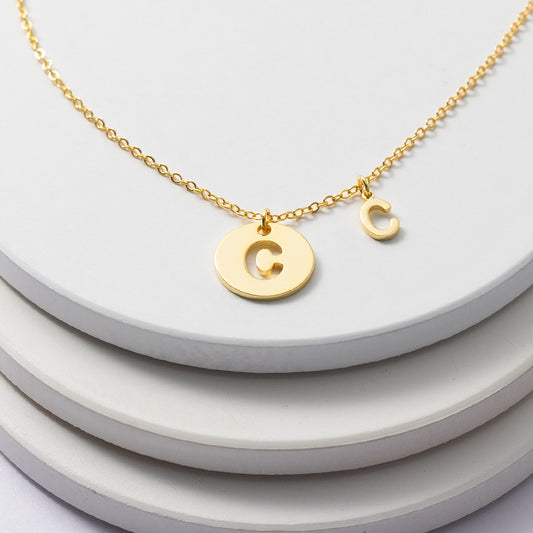 Signature Circular Pendant Necklace