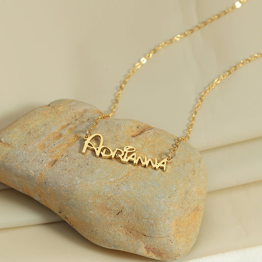 Custom Name Pendant Necklace N027