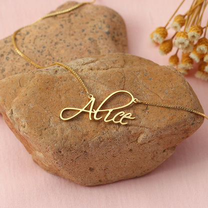 Personalized Name Pendant Necklace