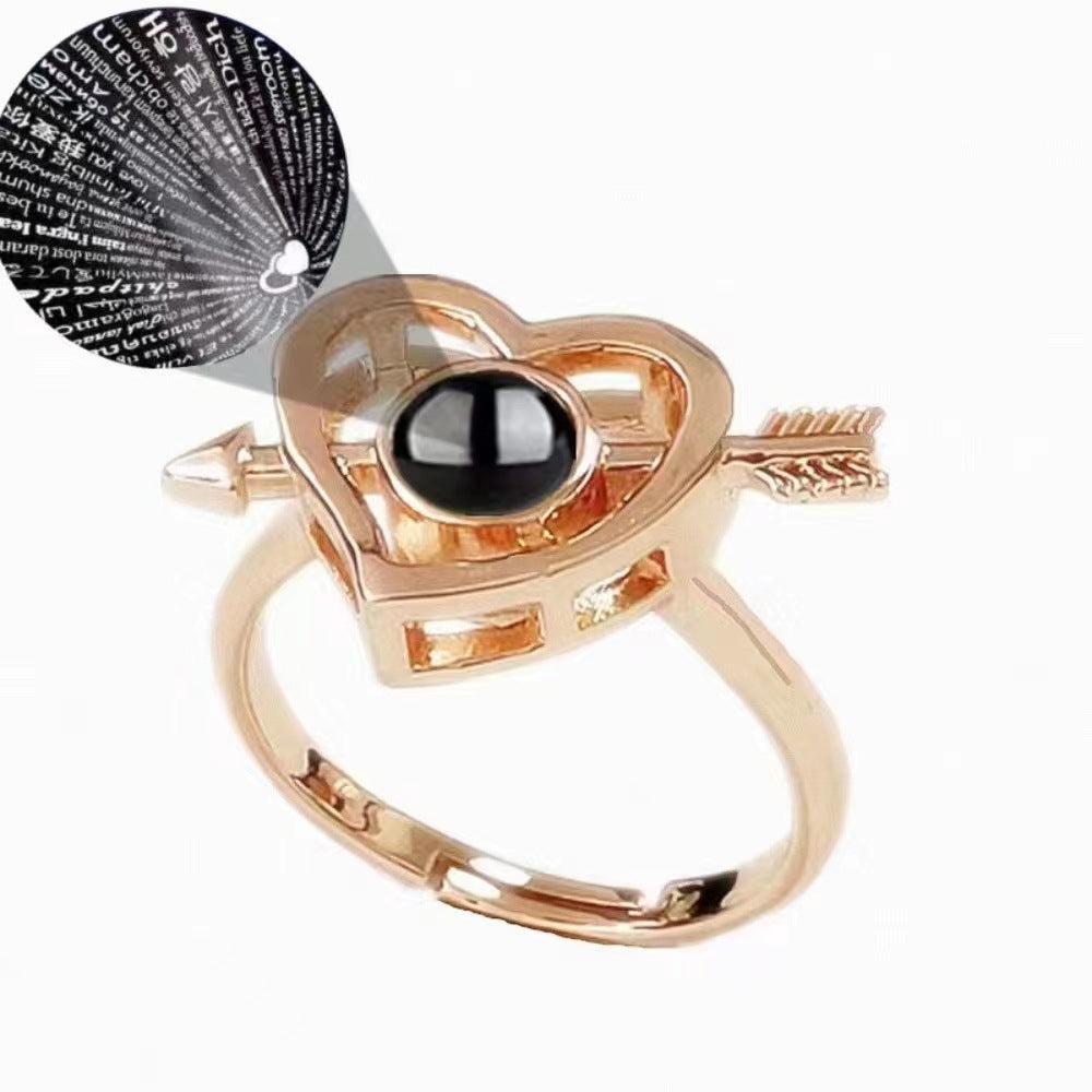 Timeless Prezzie Cupid Love Projection Ring P009