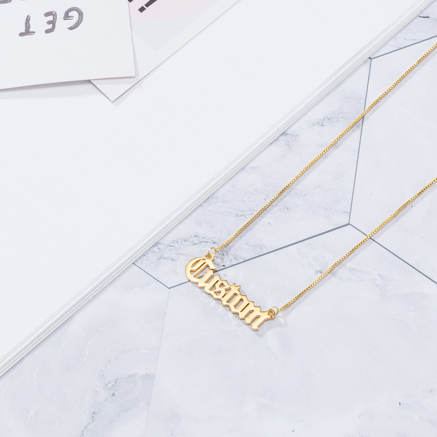 Classic Custom Name Necklace N038