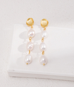 Baroque Pearl Drop Earring