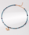 Tara Amazonite & Lapis Lazuli Necklace