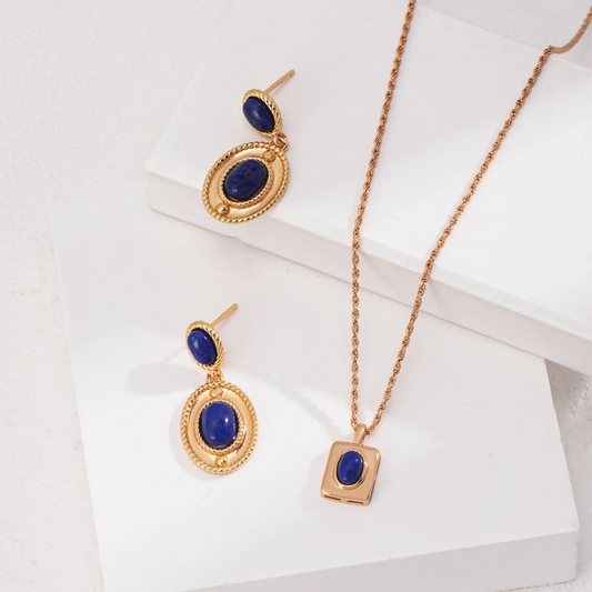 Kyra Lapis Lazuli Earring