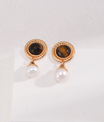 Sora Tiger Eye Earring