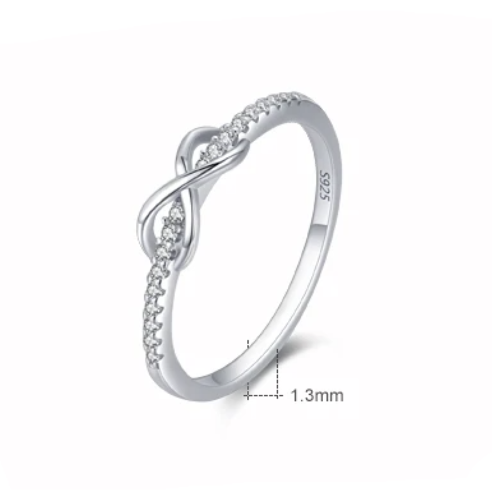 Infinity Bow Ring