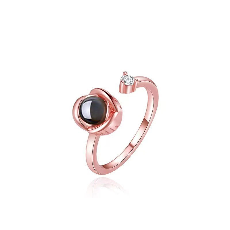 Timeless Prezzie Rose Projection Ring P008