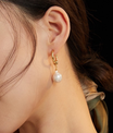 Odessa Baroque Pearl Earring