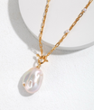 Timeless Baroque Pearl Necklace