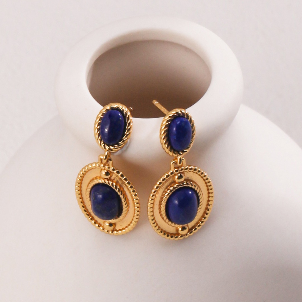 Kyra Lapis Lazuli Earring