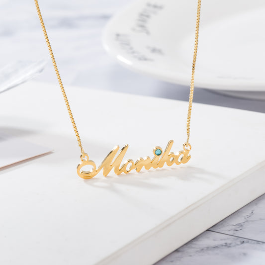 Elegant Custom Name Necklace N025