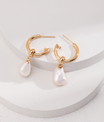 Odessa Baroque Pearl Earring