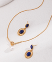 Kyra Lapis Lazuli Earring