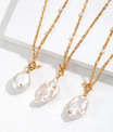 Timeless Baroque Pearl Necklace