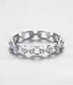 Celestial Chain Stacking Ring