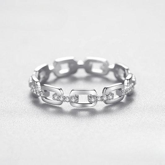 Celestial Chain Stacking Ring