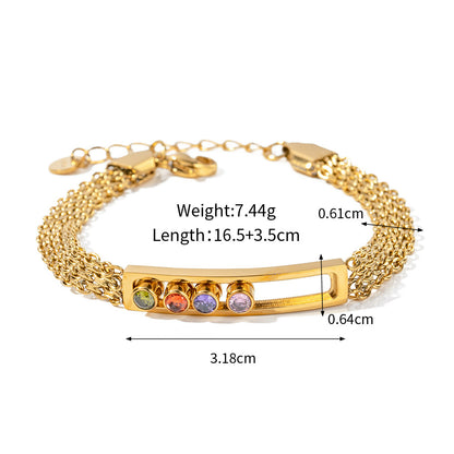 18K Gold Elegance Timeless Bracelet