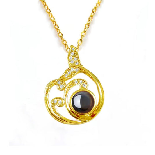 Timeless Prezzie Sparkling Projection Necklace P016