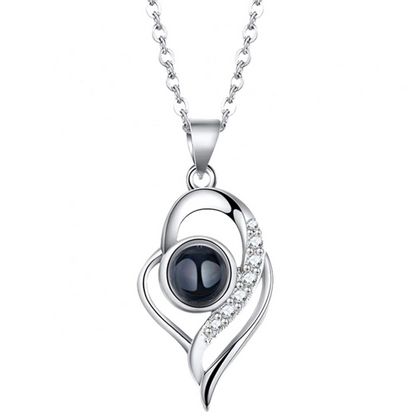 Timeless Prezzie Heart-Shaped Projection Necklace P005