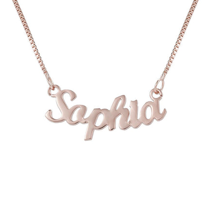 Minimalist Custom Name Necklace N039