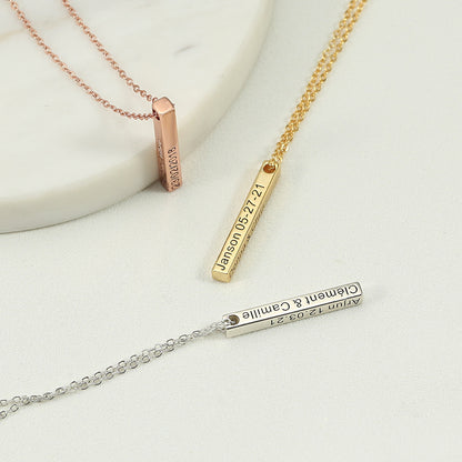 Personalized Name Dainty Necklace N017