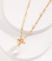 Timeless Baroque Pearl Necklace