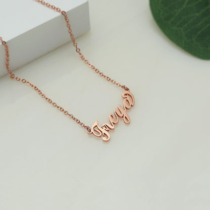 Classic Customizable Name Necklace N002