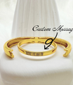 Personalized Hidden Text Ring