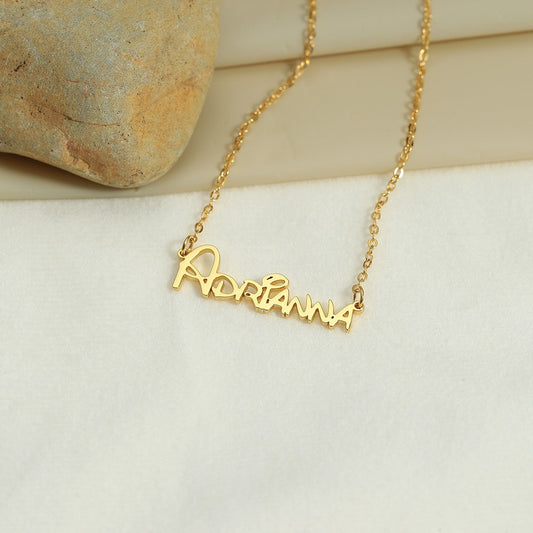 Custom Name Pendant Necklace N027