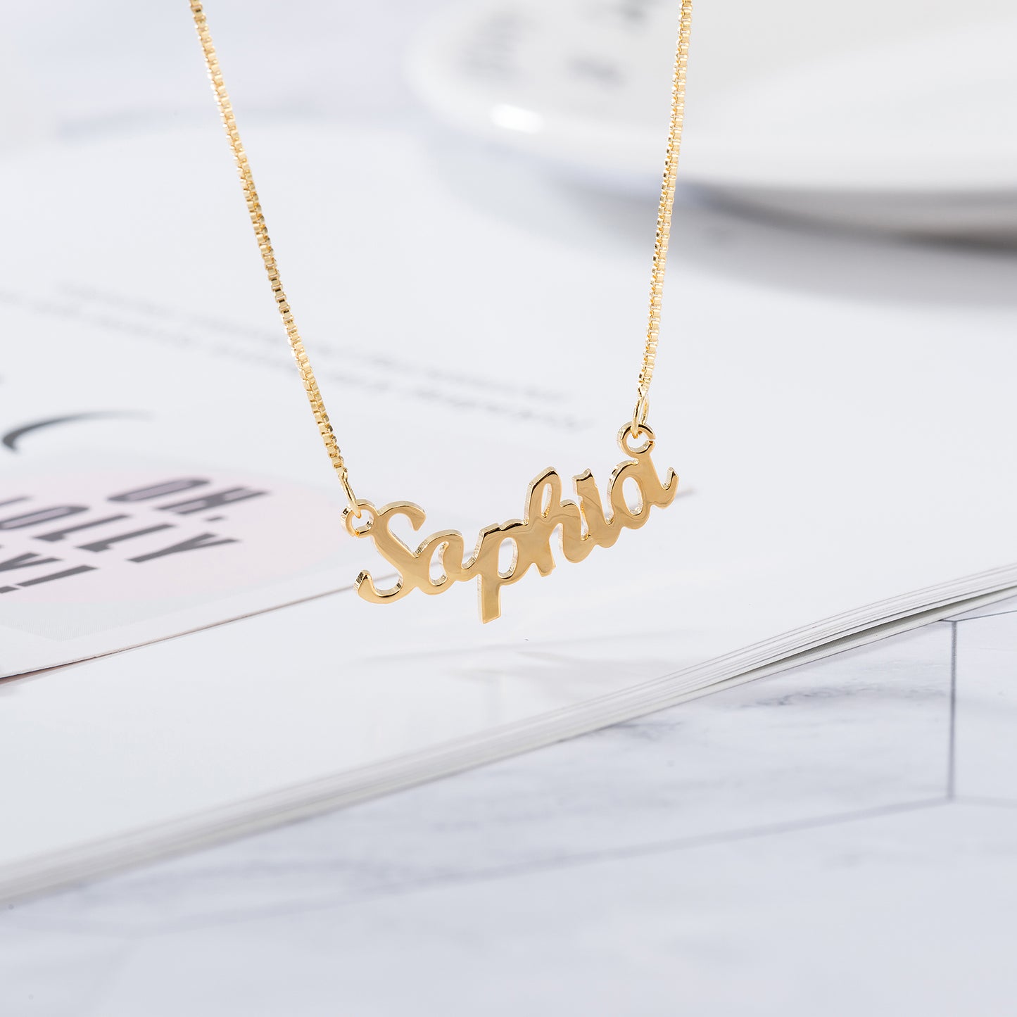 Minimalist Custom Name Necklace N039