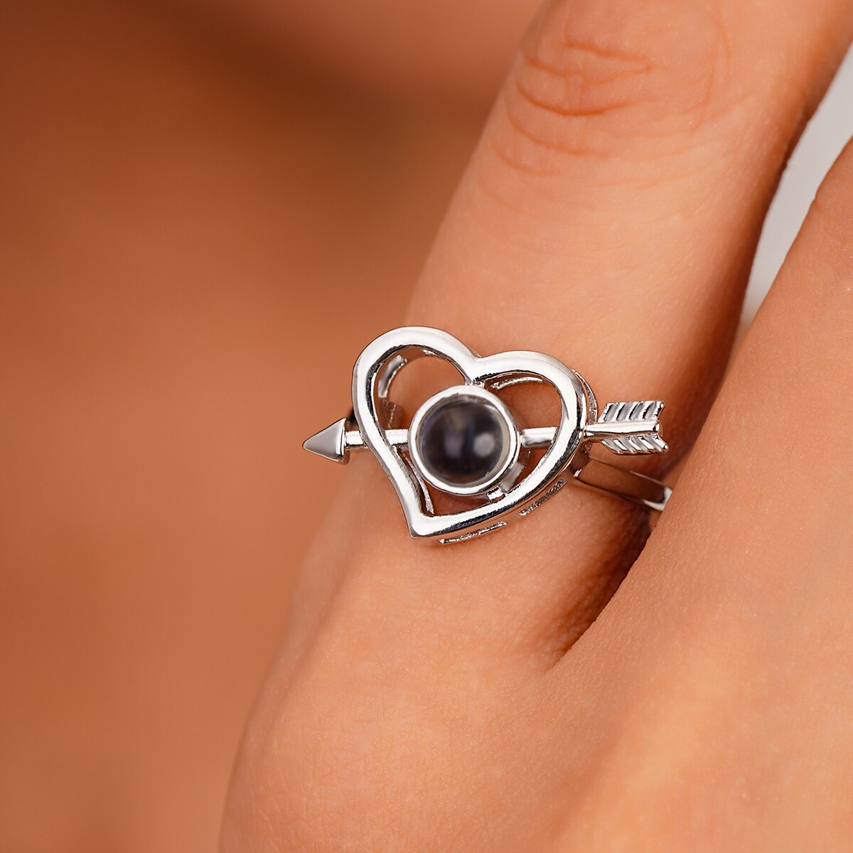 Timeless Prezzie Cupid Love Projection Ring P009