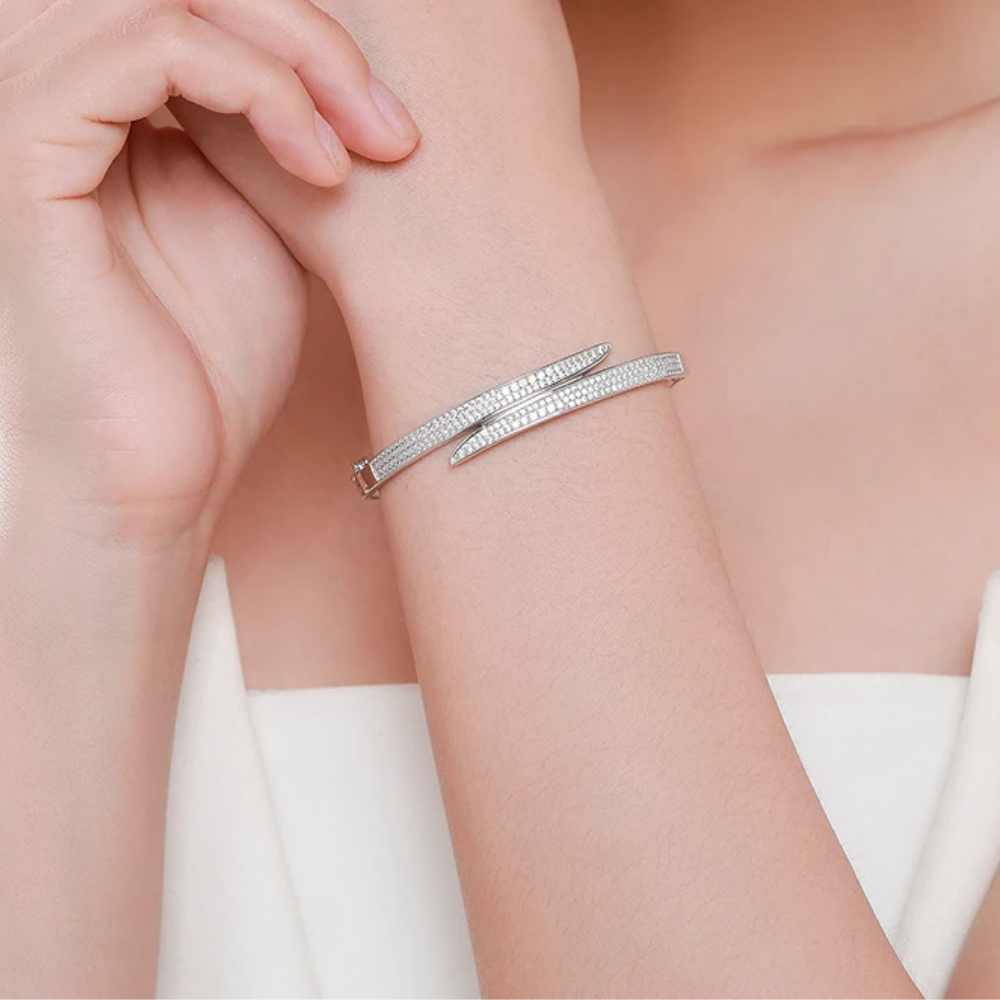 Aurora Asymmetry Bangle