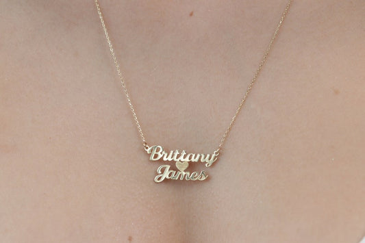 Elegant Personalized Name Necklace N023