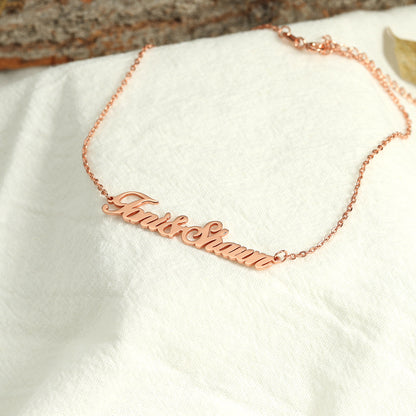 Exquisite Customizable Name Anklet A003