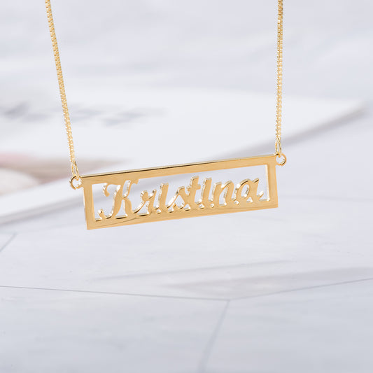 Dazzling Custom Name Necklace N032