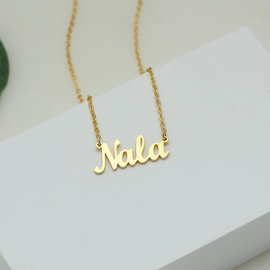 Classic Customizable Name Necklace N002