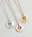 Custom Pet Photo Necklace