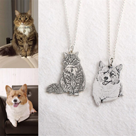 Personalized Pet Photo Necklace NP1