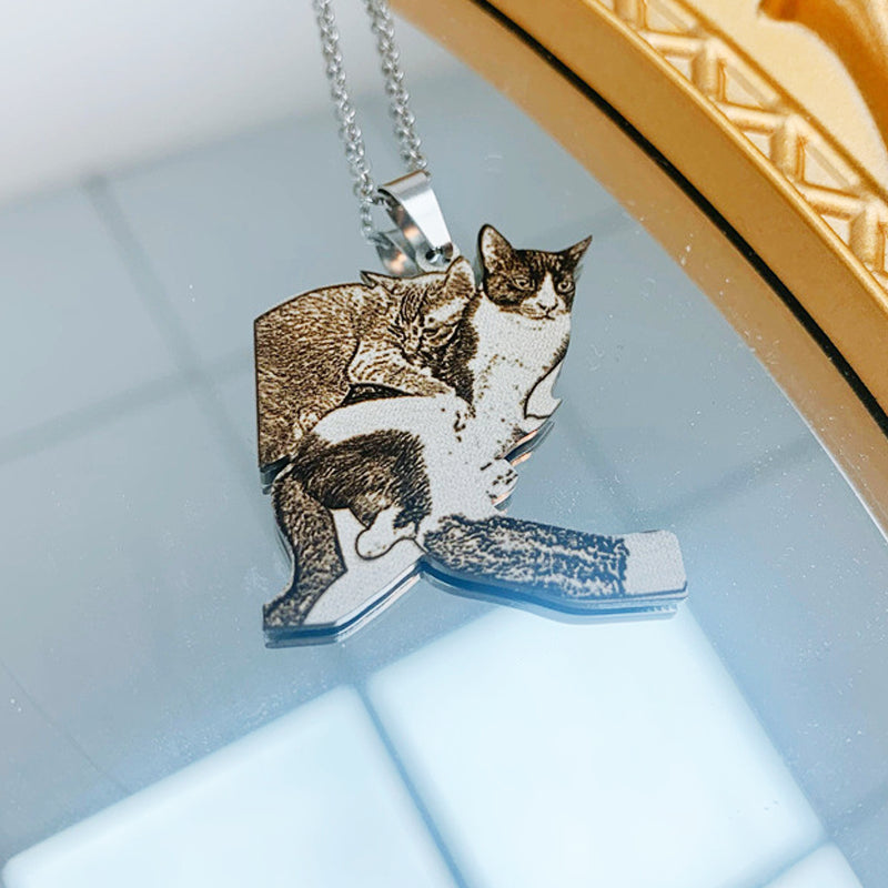 Personalized Pet Photo Necklace NP1