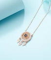 Dream Catcher Projection Necklace N022